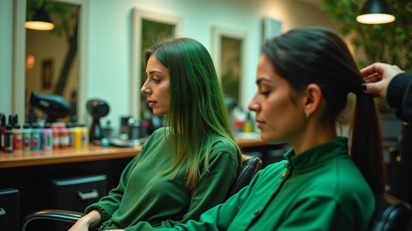Comment choisir un coiffeur pour une coloration végétale